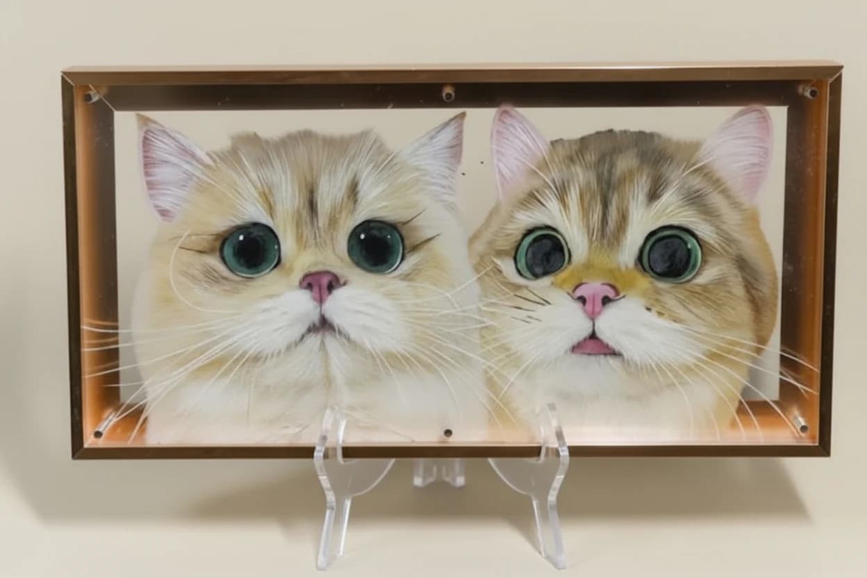 Multi pet portrait example